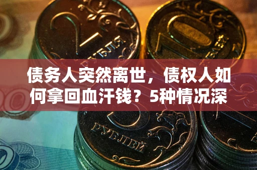 济南债务人突然离世，债权人如何拿回血汗钱？5种情况深度解析