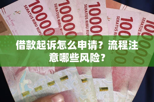 济南借款起诉怎么申请？流程注意哪些风险？